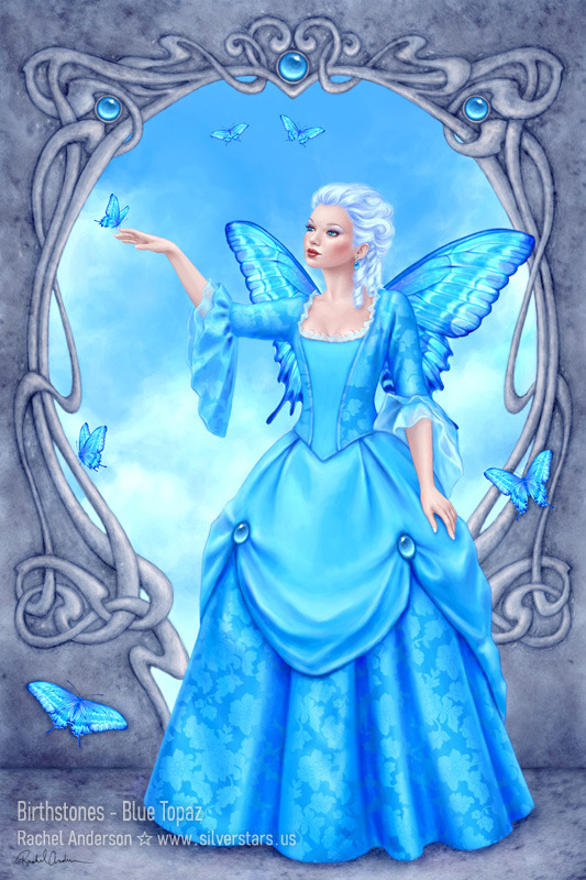 Birthstones – Blue Topaz