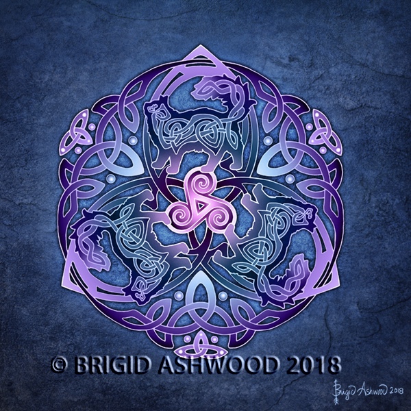 Celtic Wild: Black Cat Knot