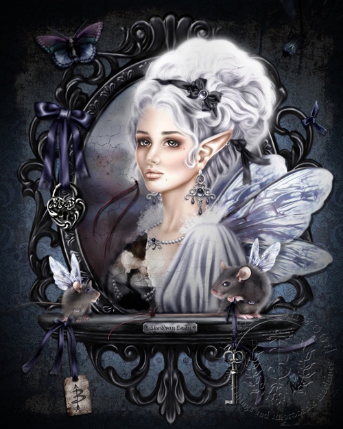 Gray Lady Gothic Fairy