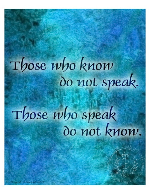 Inspirational: Speak