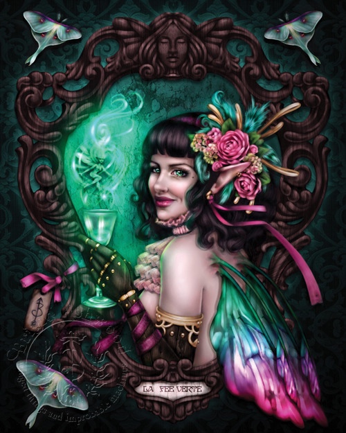 Steampunk Absinthe Fairy