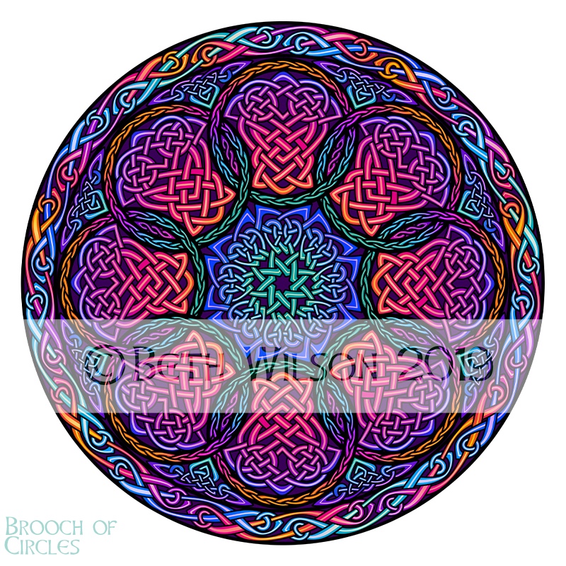 Brooch of Circles 040