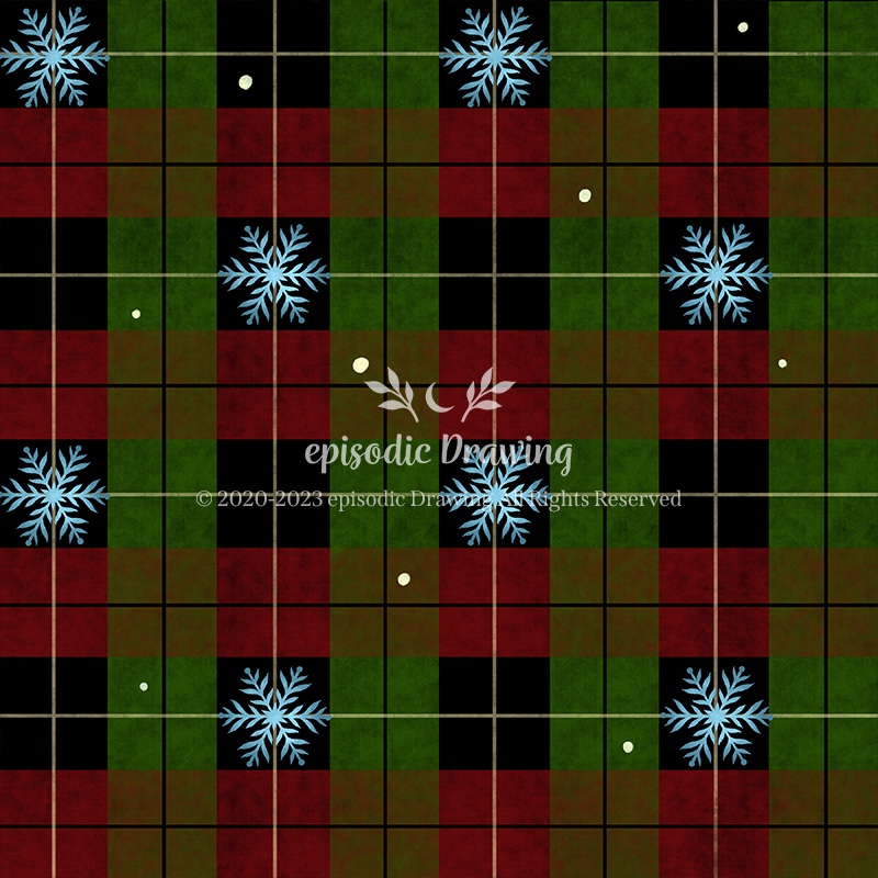 Christmas Plaid – Red pattern