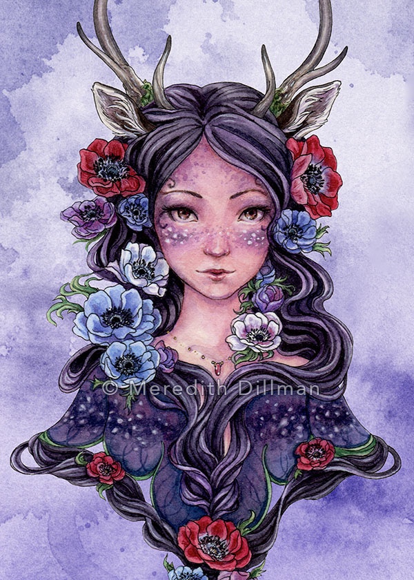 Faun with Anemones