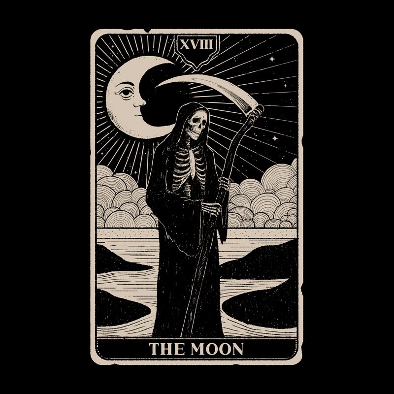 Death Moon Tarot Card