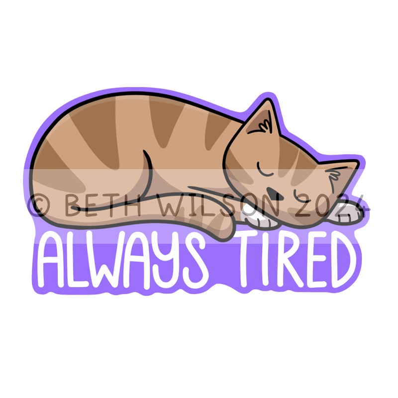 Always Tired Cat