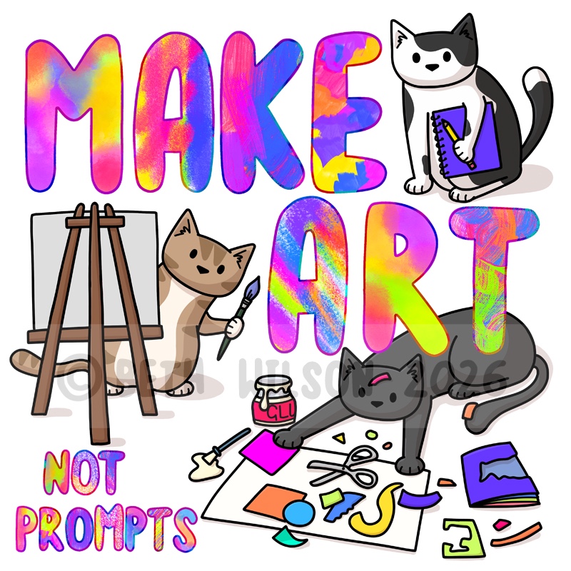 Make Art, Not Prompts
