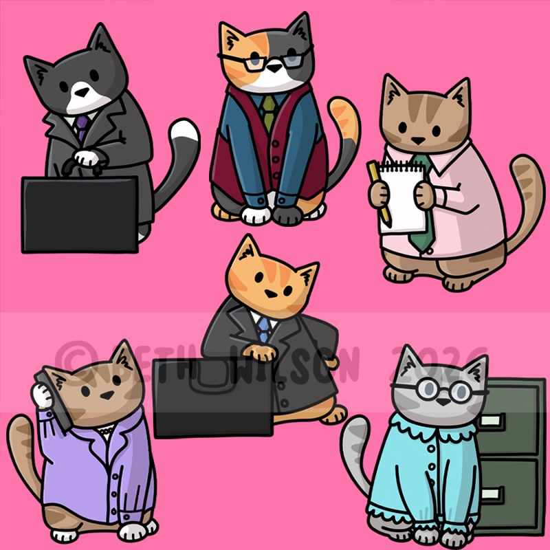 Office cats