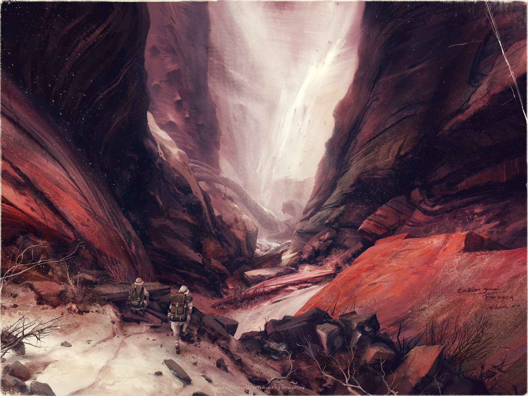 Expedition journal – first sighting