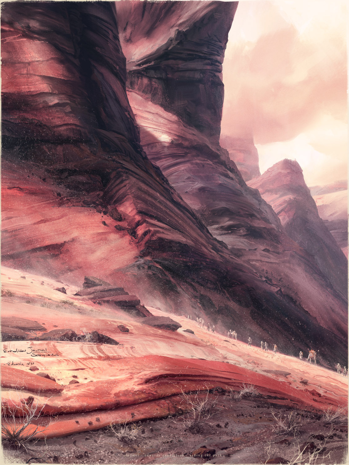 Expedition journal – setting the path