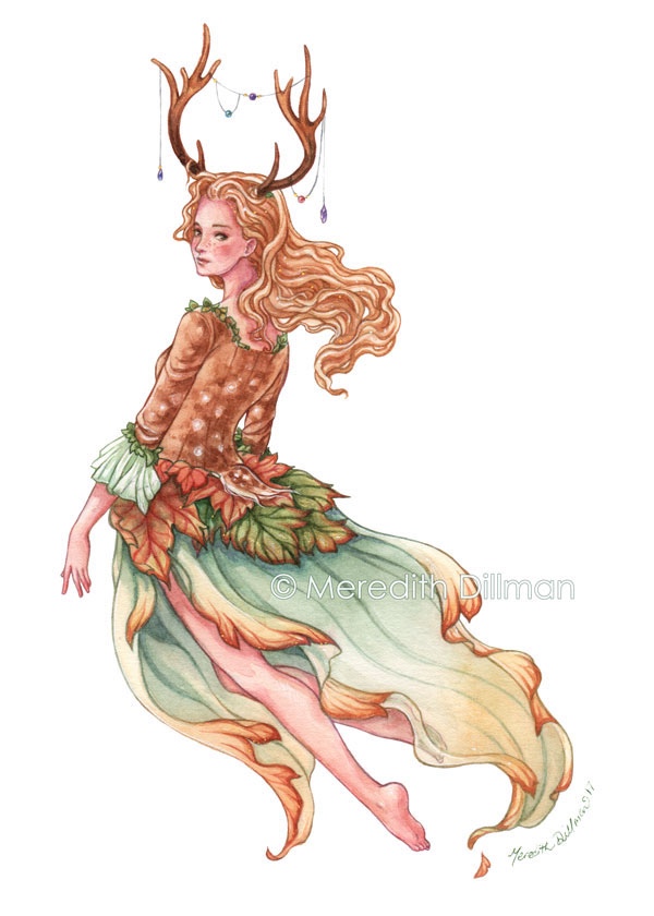 Fall Faun Fairy