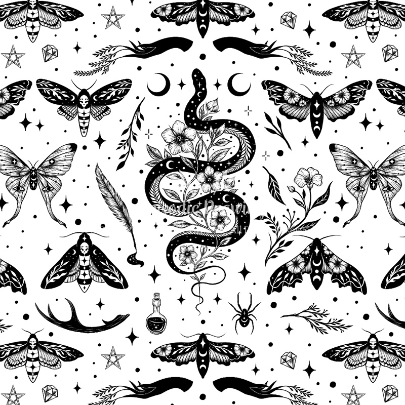 Flash Tatto Pattern