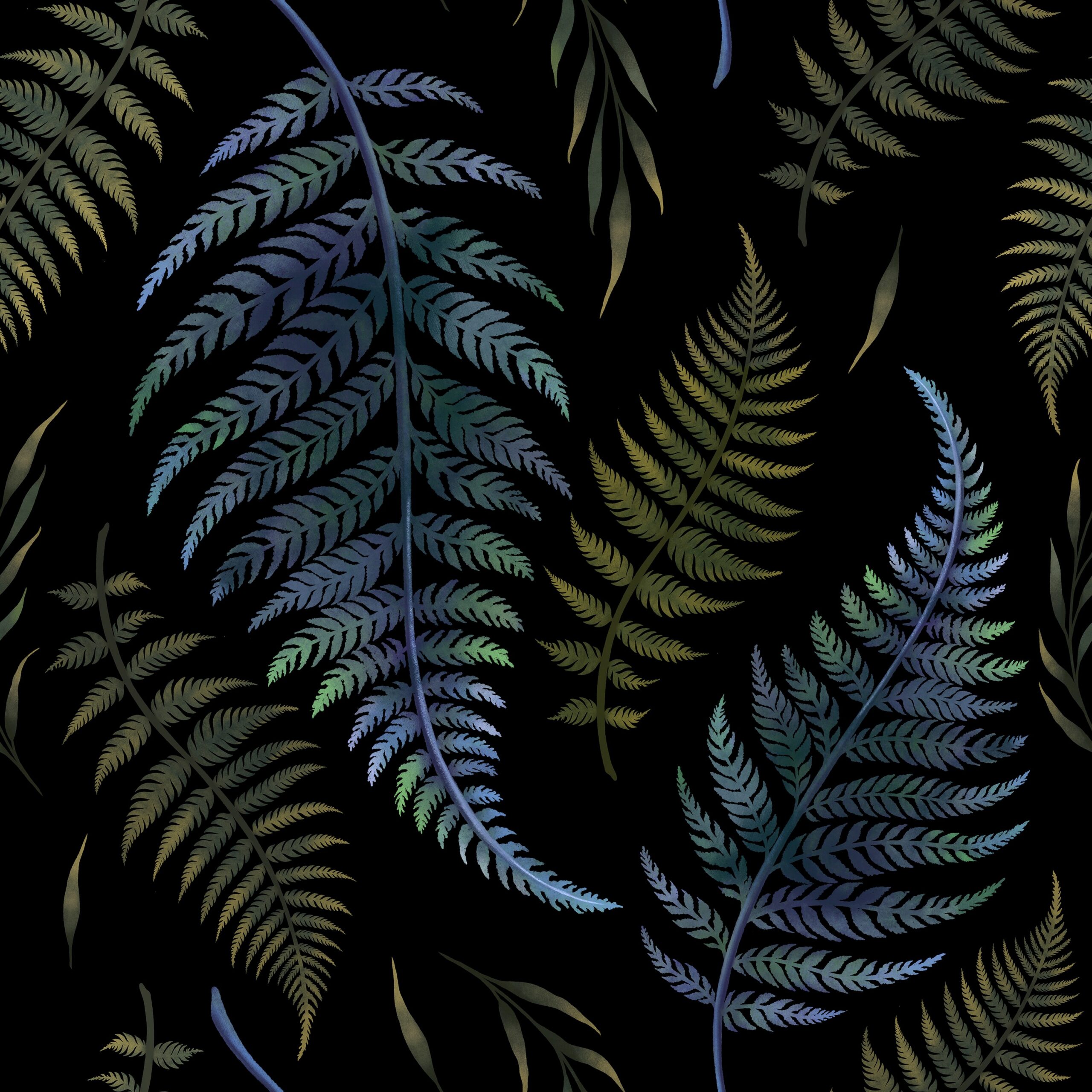 Fern Leaves Pattern