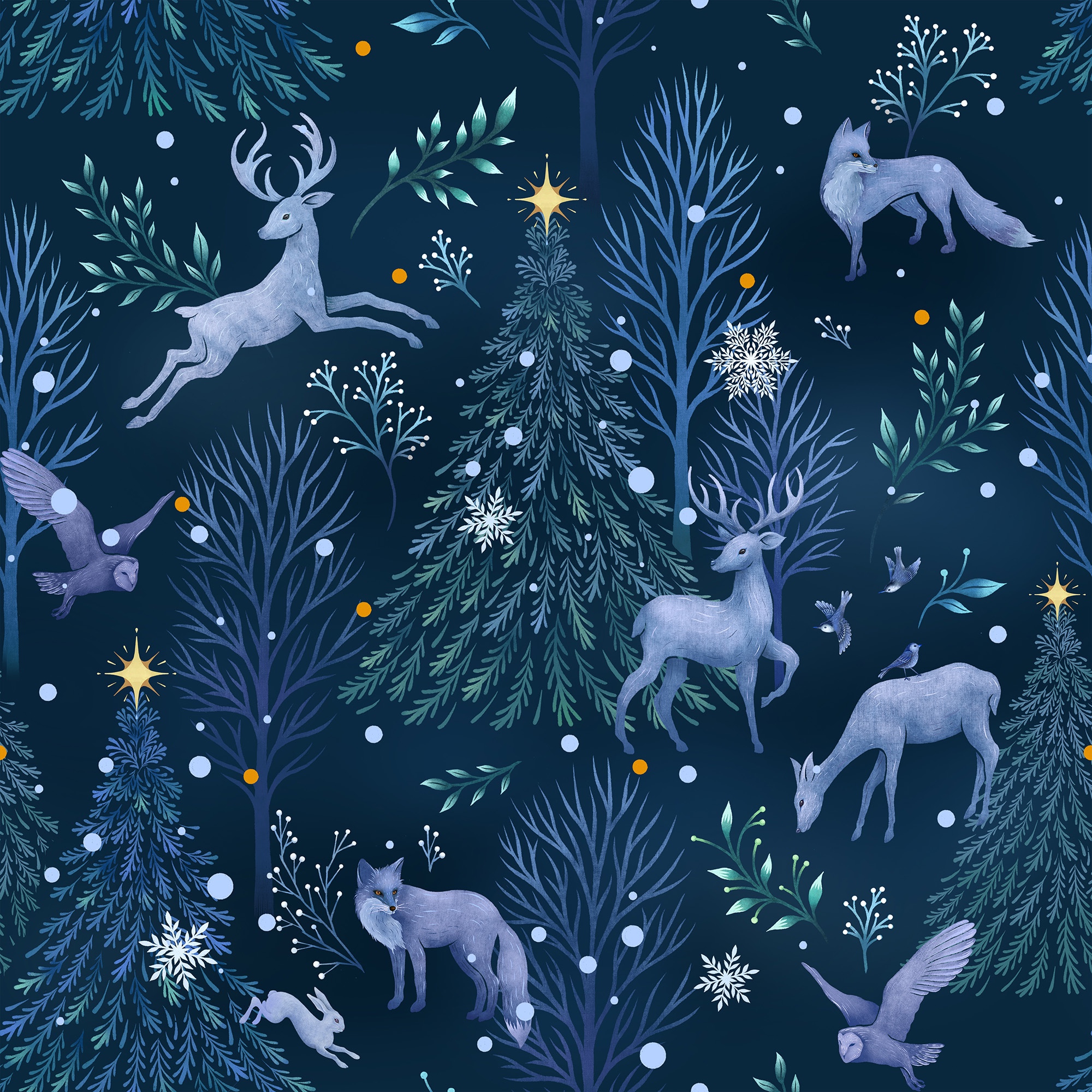 Festive Animal Pattern
