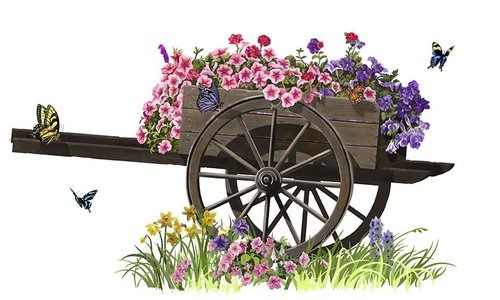 flower wagon