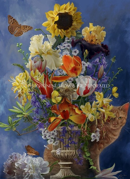 Garden In Gold