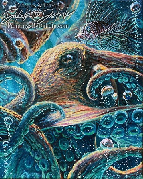 Octopus & Friend
