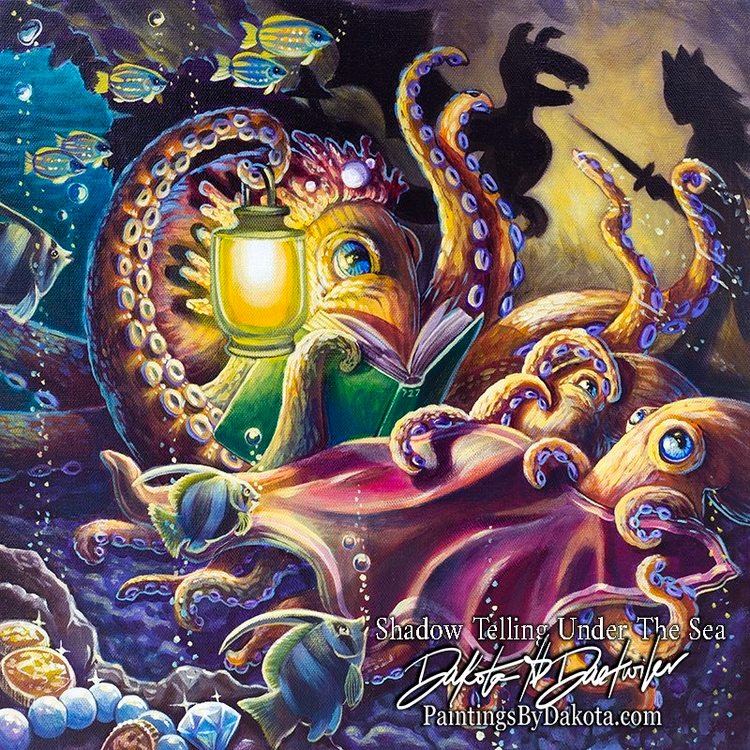 Shadow Telling Under The Sea