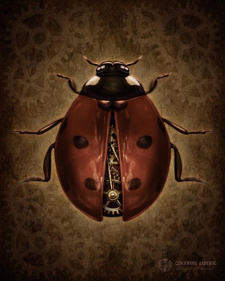 Winged Things: Steampunk LadyBug