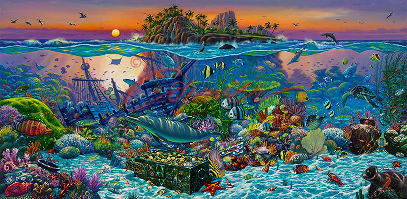 Coral Reef Island