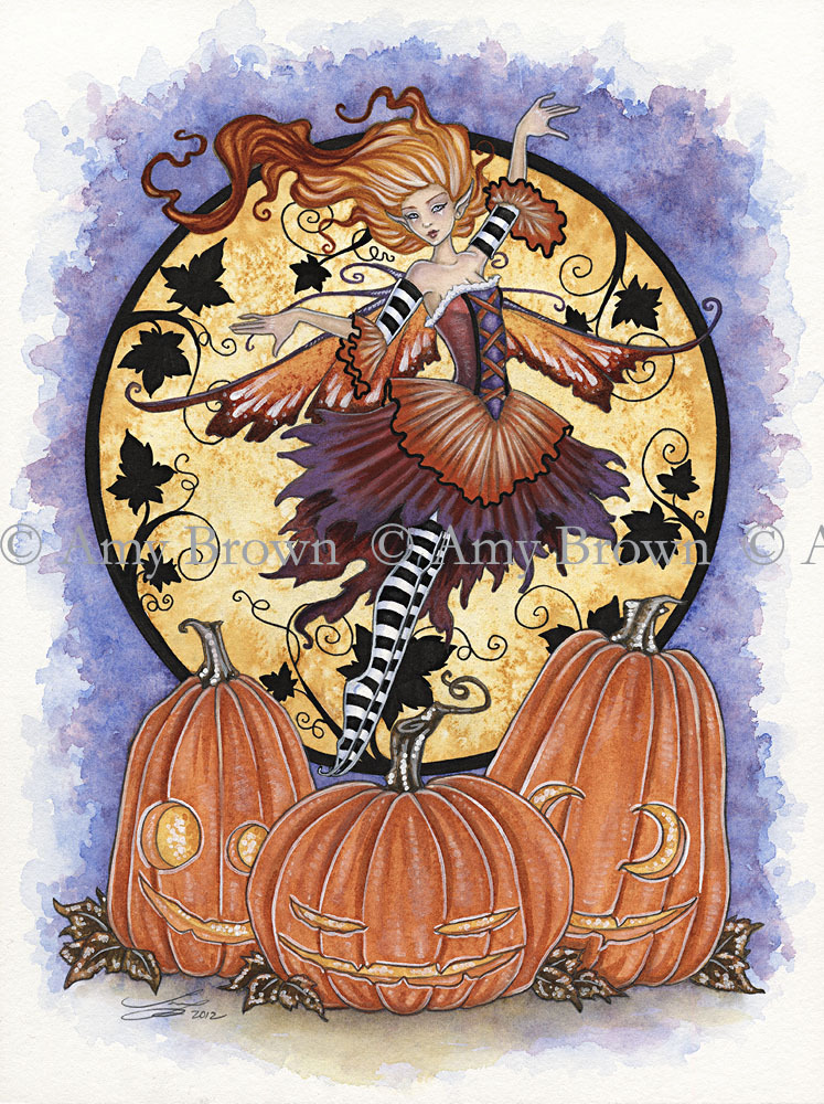 Jack O Lantern fairy