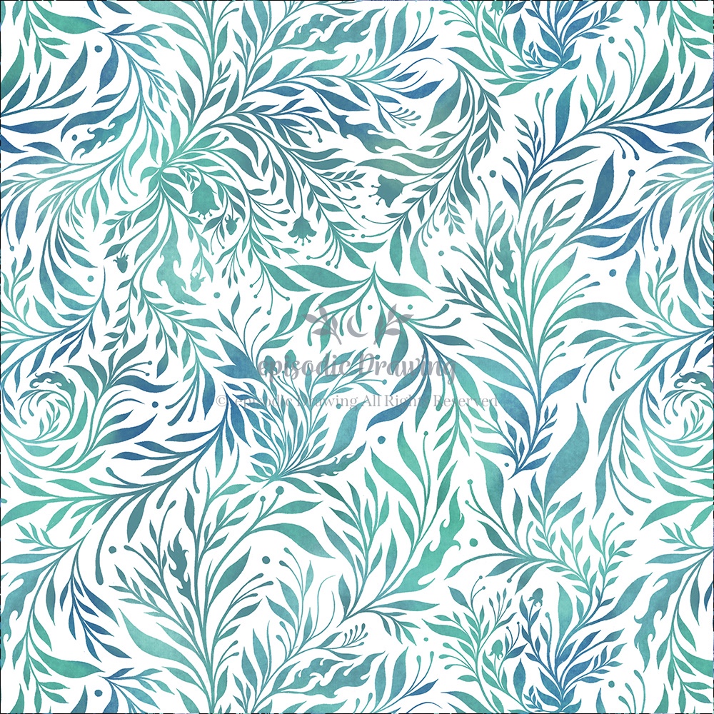 Leafy Twirl Pattern