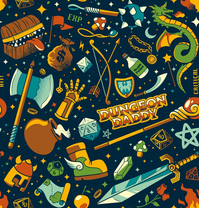 Love Board Game RPG Pattern