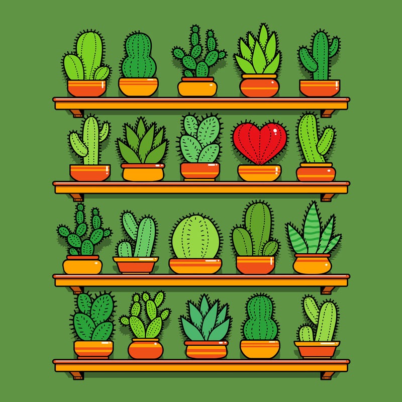 Love Yourself Cactus Heart