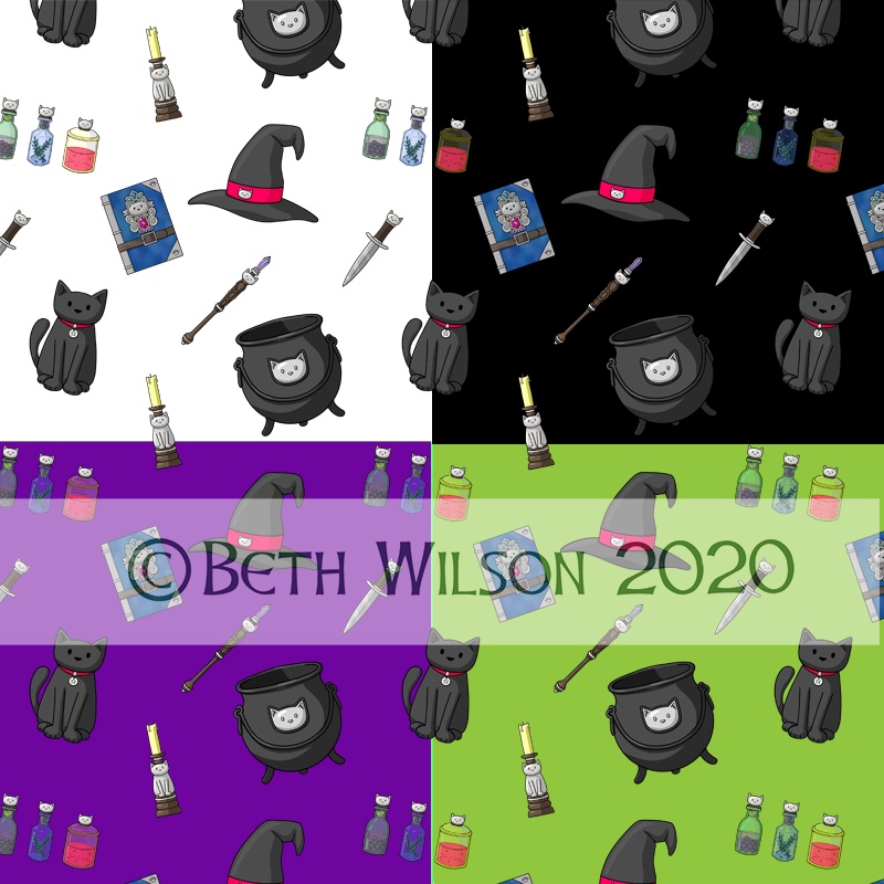 witch cats