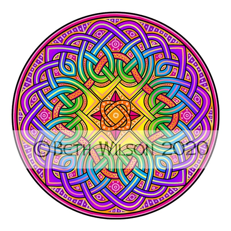 Mandala Knot 015