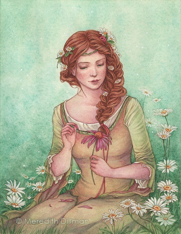 Marguerite Daisy Girl