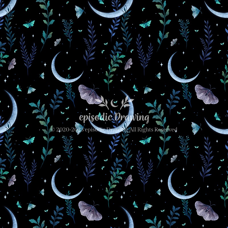 Moth Garden Pattern