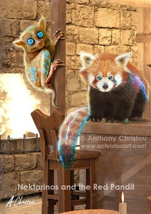 nektarinos and red pandit