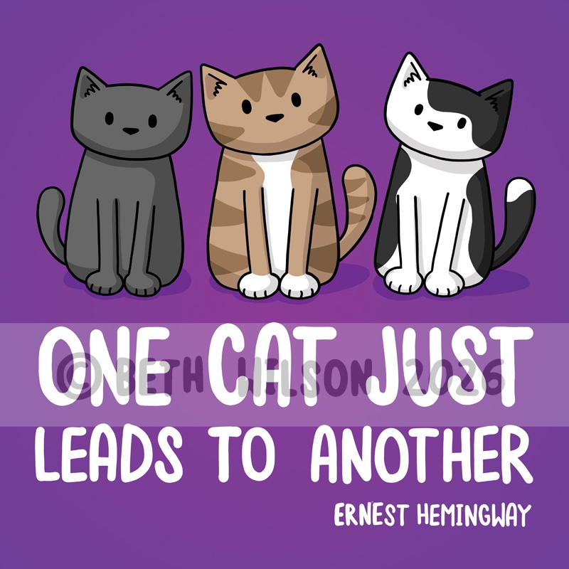 One cat just leads to another