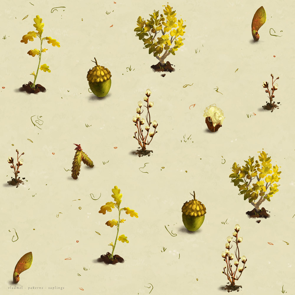 Pattern – saplings