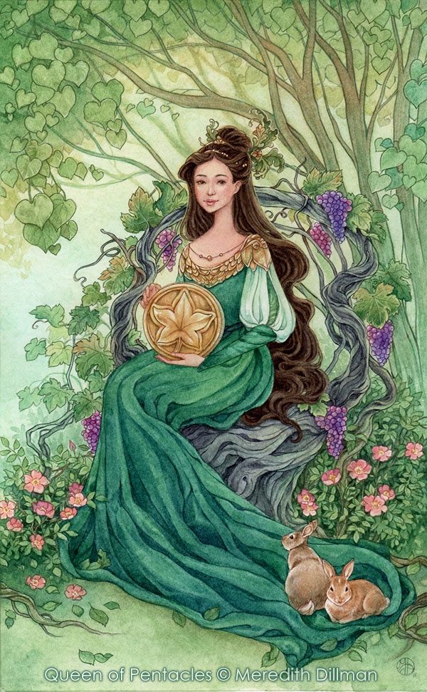 Queen of Pentacles Tarot
