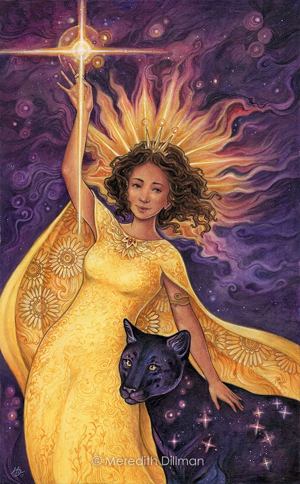 The Queen of Wands Tarot