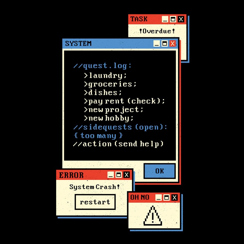 Quest Log Full. Please Delete Some Side Quests