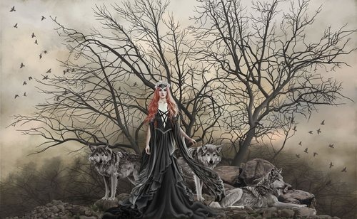 red haired witch