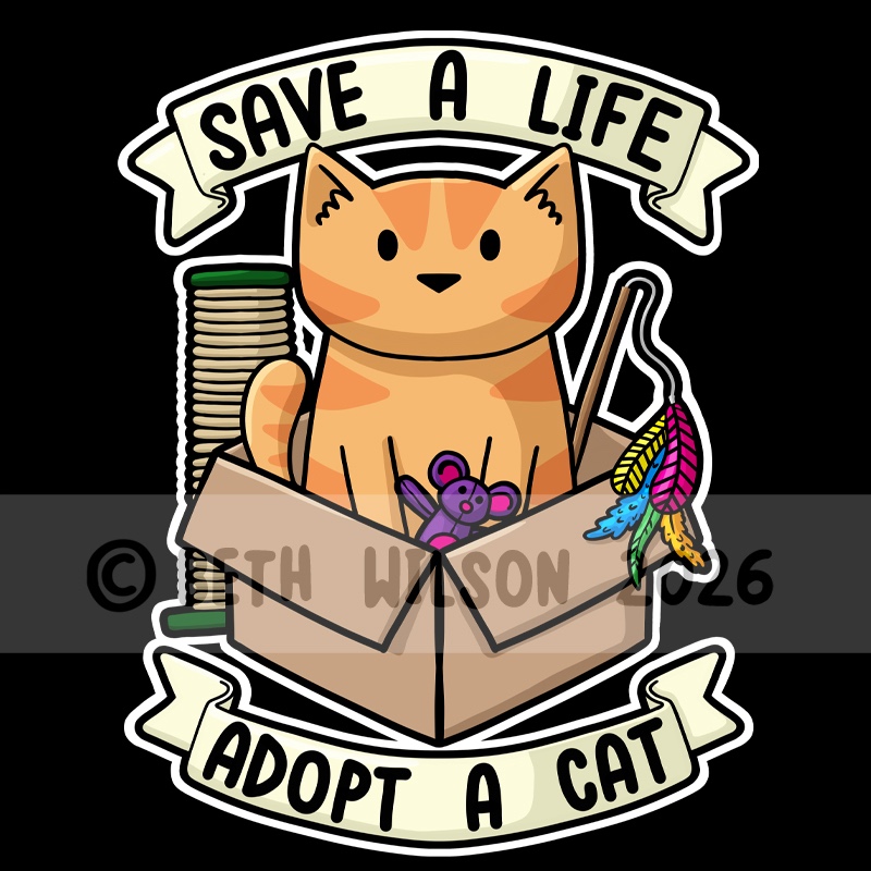 Save a life, adopt a cat