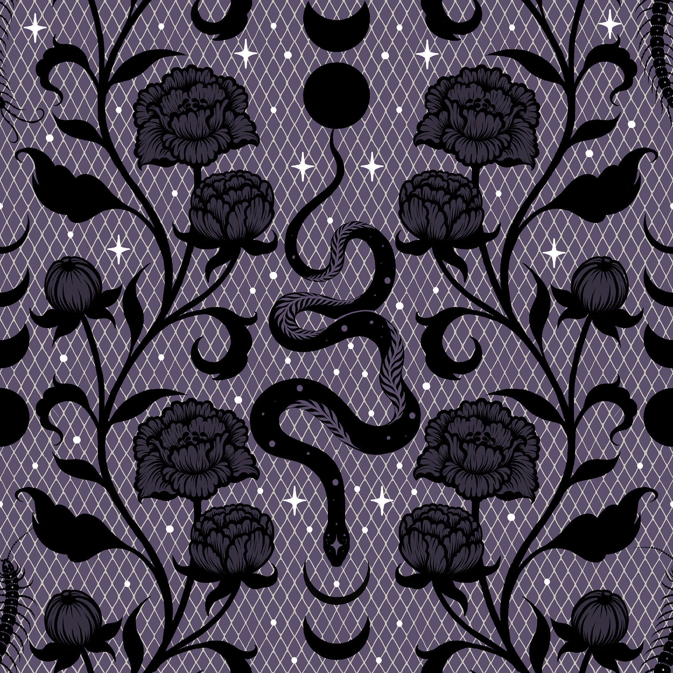 Serpent & Centipede Lace