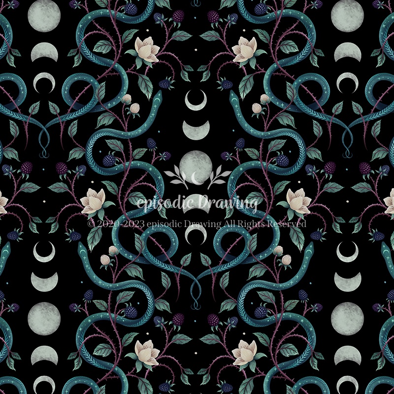 Serpent Moon pattern