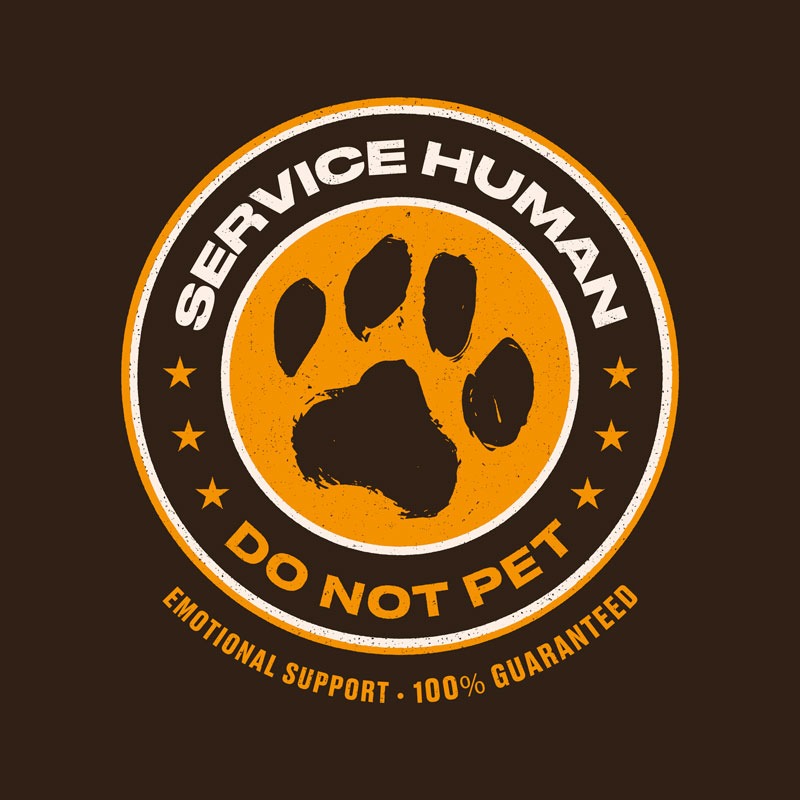 Service Human Do Not Pet