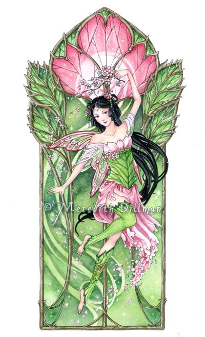 Blossoming Spring Fairy