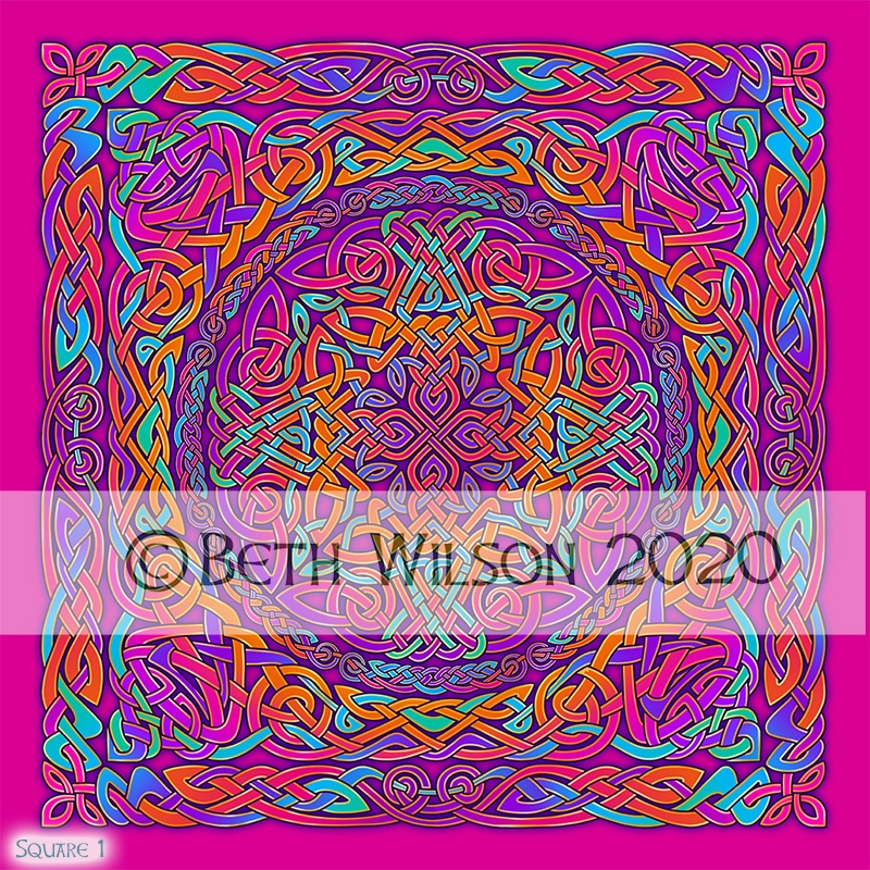 Colourful Square 058