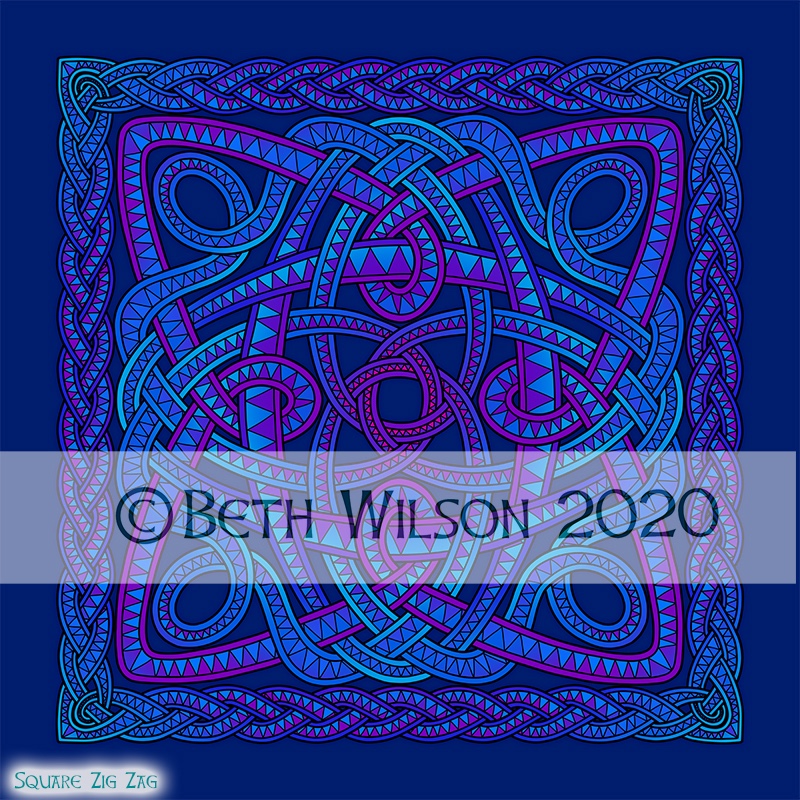 Square Zig Zag 059