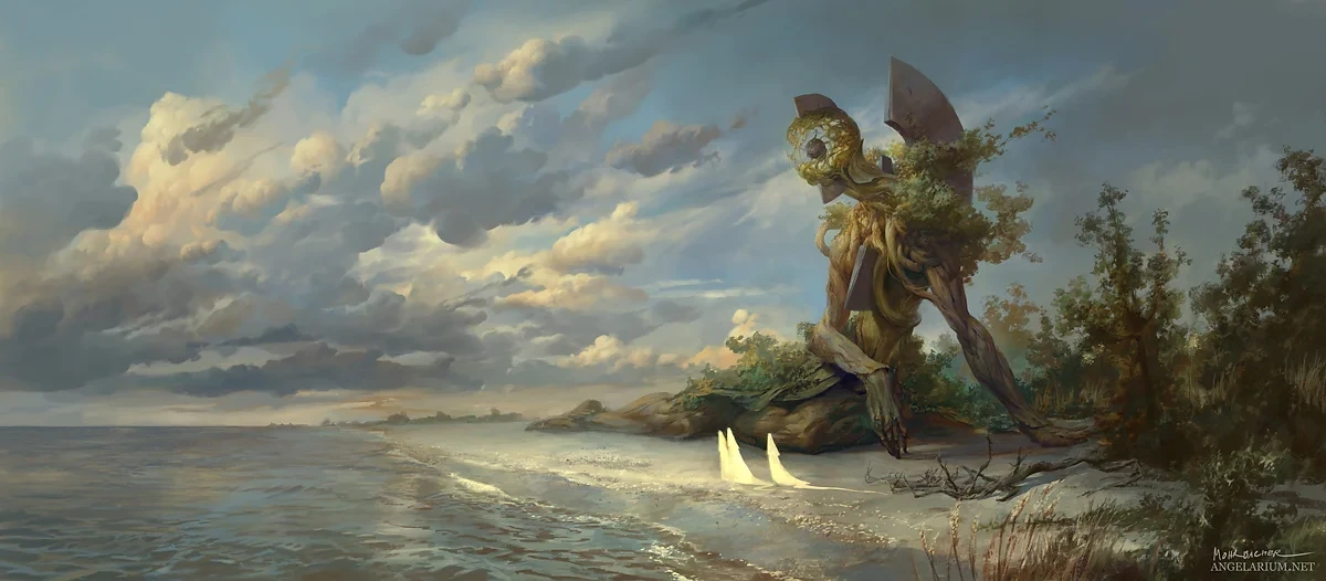 Suchlaph, Reclining on the Beach