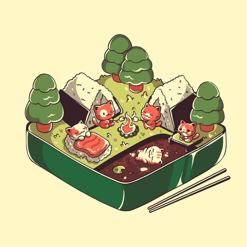 Sushi Camp Kawaii Cat