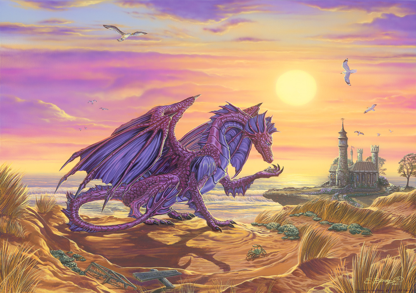 Treasure by the Shore Dragon