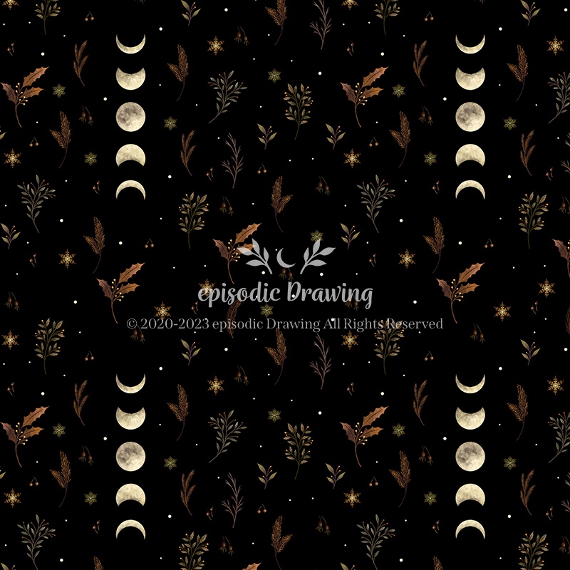 Winter Brown Pattern